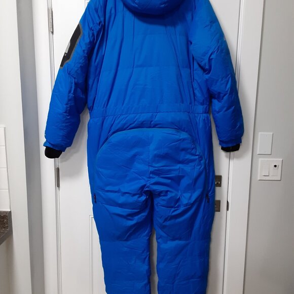 NEW EDDIE BAUER FIRST ASCENT SNOWSUIT 800 STORM DOWN BLUE XL - Picture 2 of 3